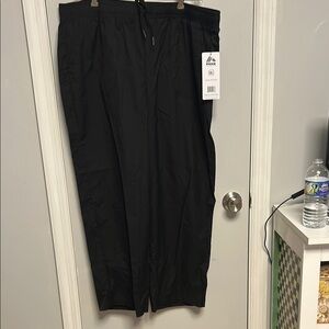 RBX XL Black WIND PANTS Comfortable Joggers